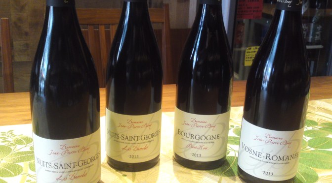 Domaine Jean-Pierre Bony (France, Bourgogne, Nuits-Saint-Georges) Wine Tasting Party at La Sommeliere in Shizuoka City!