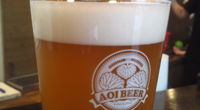 Shizuoka Craft Beer: Aoi Brewing-Honnori Ocha Ale/Honnori Green Tea Ale (2nd Batch)!